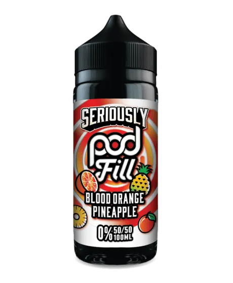 SERIOUSLY POD FILL 100ML SHORT FILL - Vape wholesale supplies